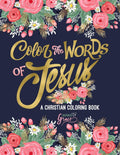 Color the Words of Jesus" Christian Coloring Book – Adult Bible Verse Coloring for Relaxation & Faith