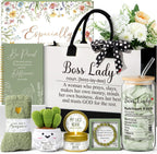 Christian Gift Basket for Women – Canvas Tote, Glass Cup, Candle, Socks & More Faith Gift Set for Her