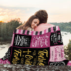 Spanish Christian Throw Blanket for Women 50"×60" – Regalo Cristiano "Todo lo Puedo en Cristo" for Mom & Her