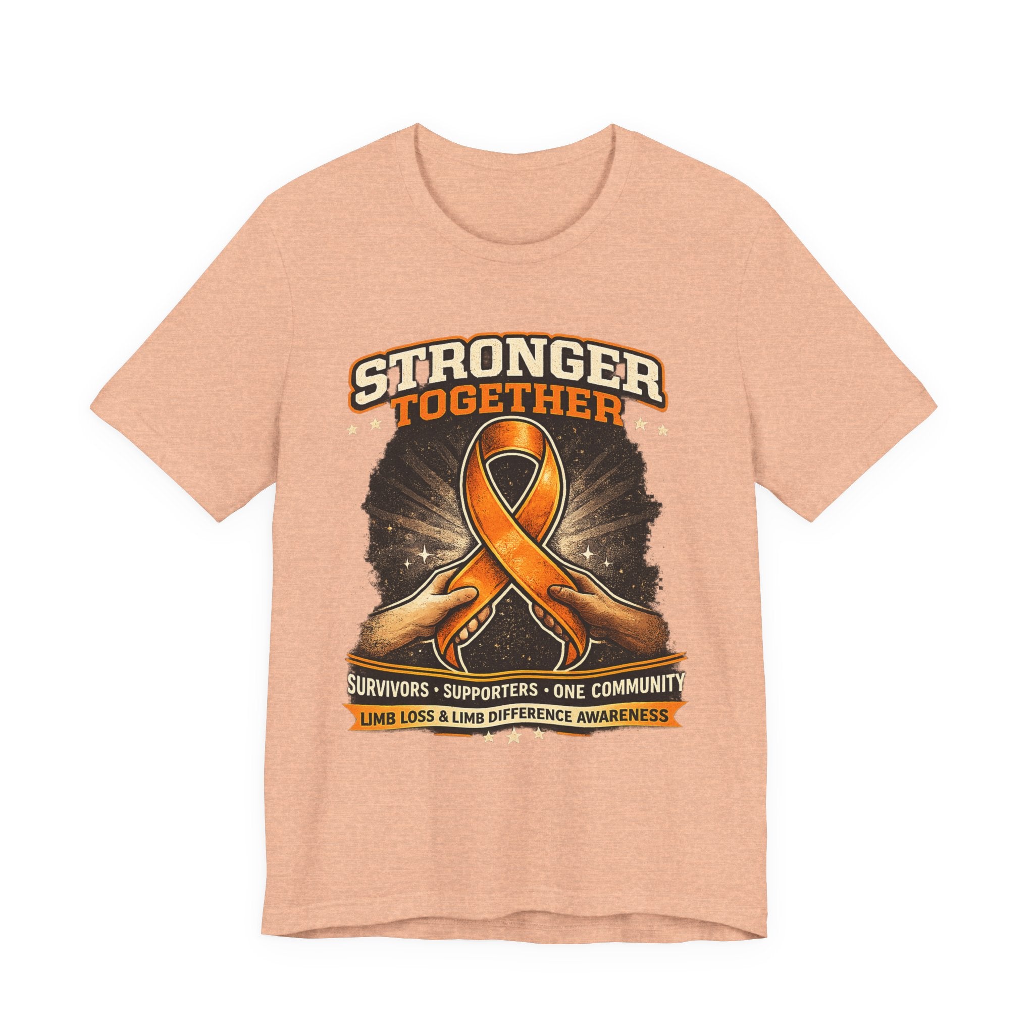 Limb Loss Awareness Shirt | Stronger Together Amputee Support Tee