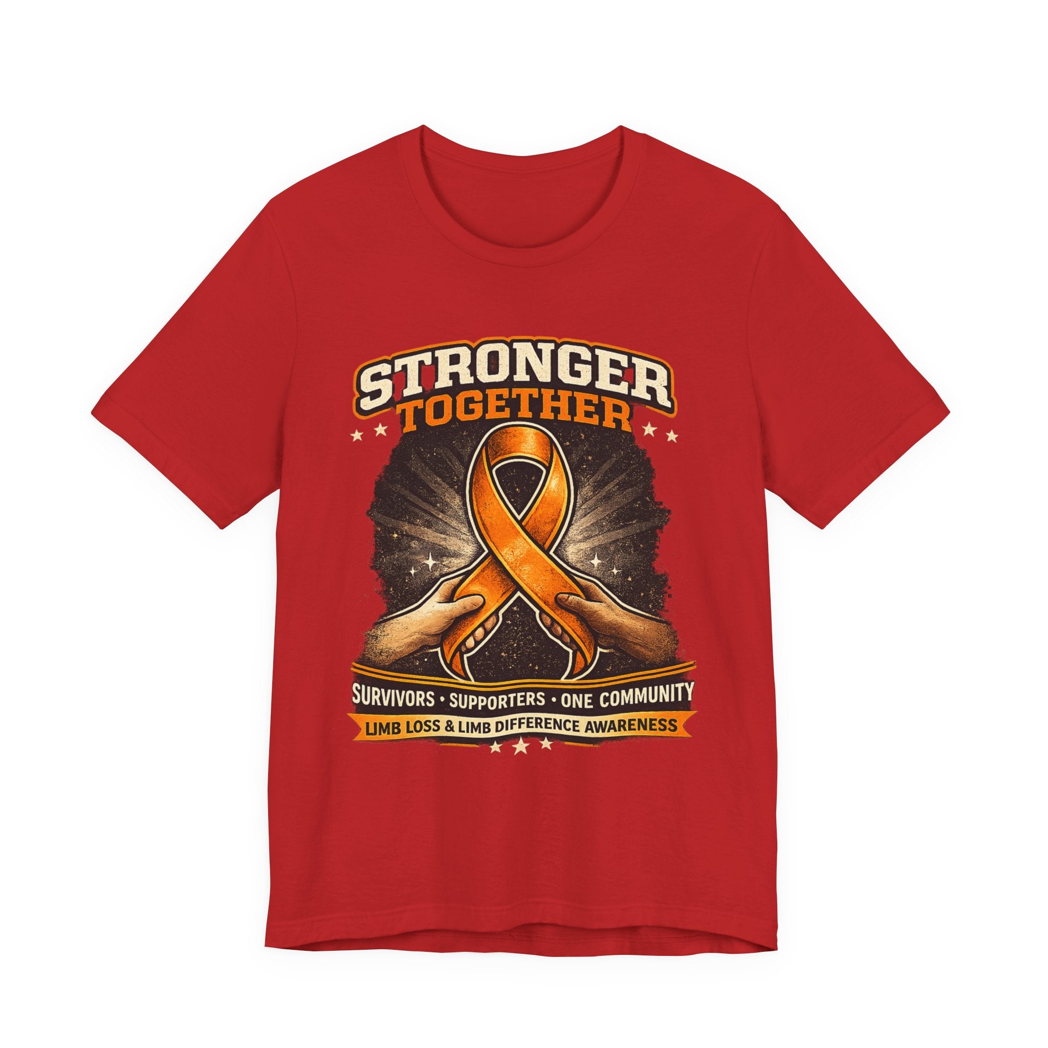 Limb Loss Awareness Shirt | Stronger Together Amputee Support Tee