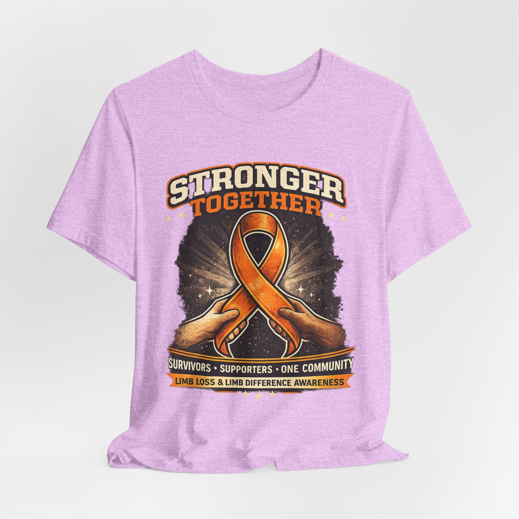 Limb Loss Awareness Shirt | Stronger Together Amputee Support Tee