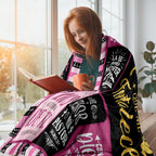 Spanish Christian Throw Blanket for Women 50"×60" – Regalo Cristiano "Todo lo Puedo en Cristo" for Mom & Her
