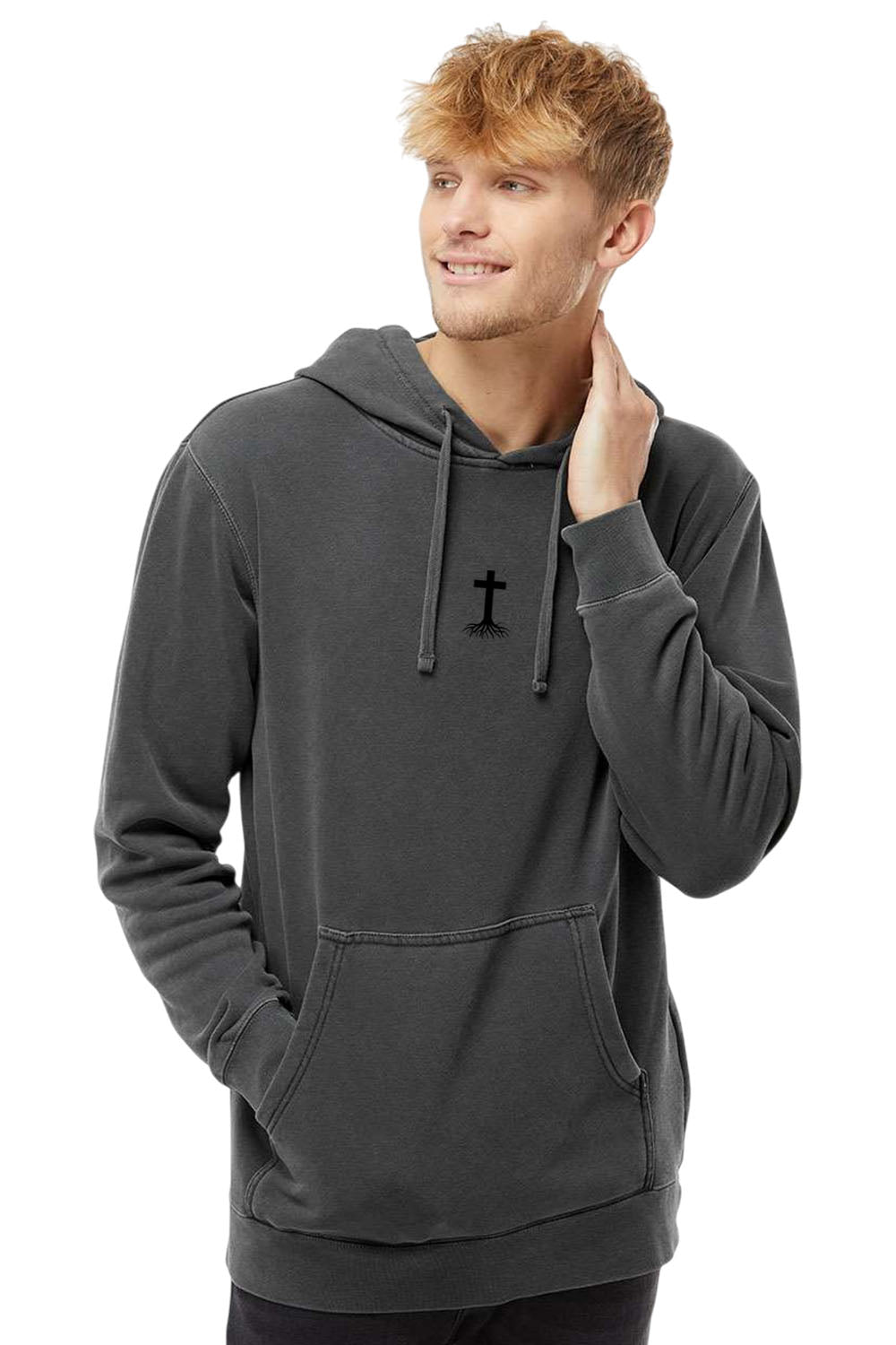 Stay Rooted Unisex Pigment-Dyed Hoodie Sweatshirt