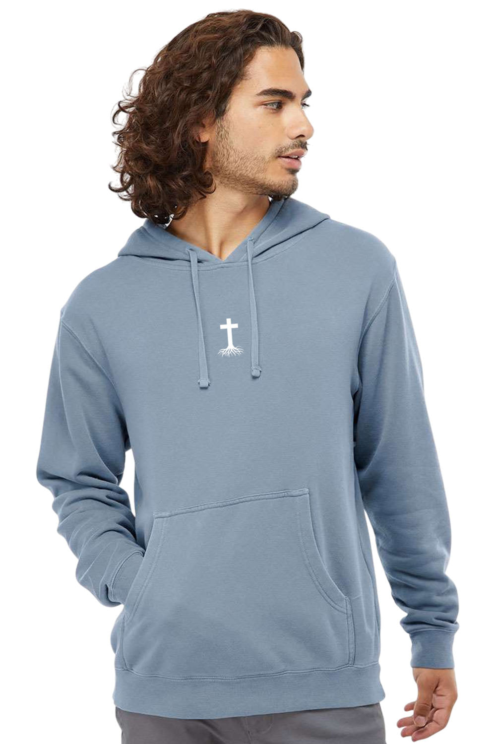 Stay Rooted Unisex Pigment-Dyed Hoodie Sweatshirt