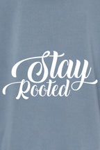 Stay Rooted Unisex Pigment-Dyed Hoodie Sweatshirt