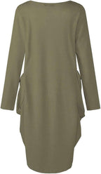 Women'S Faith Oversize Baggy T Shirt Causal Loose Party Short Midi Dresses with Pockets