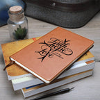 "Faith, Hope, Love" Vegan Leather Christian Journal