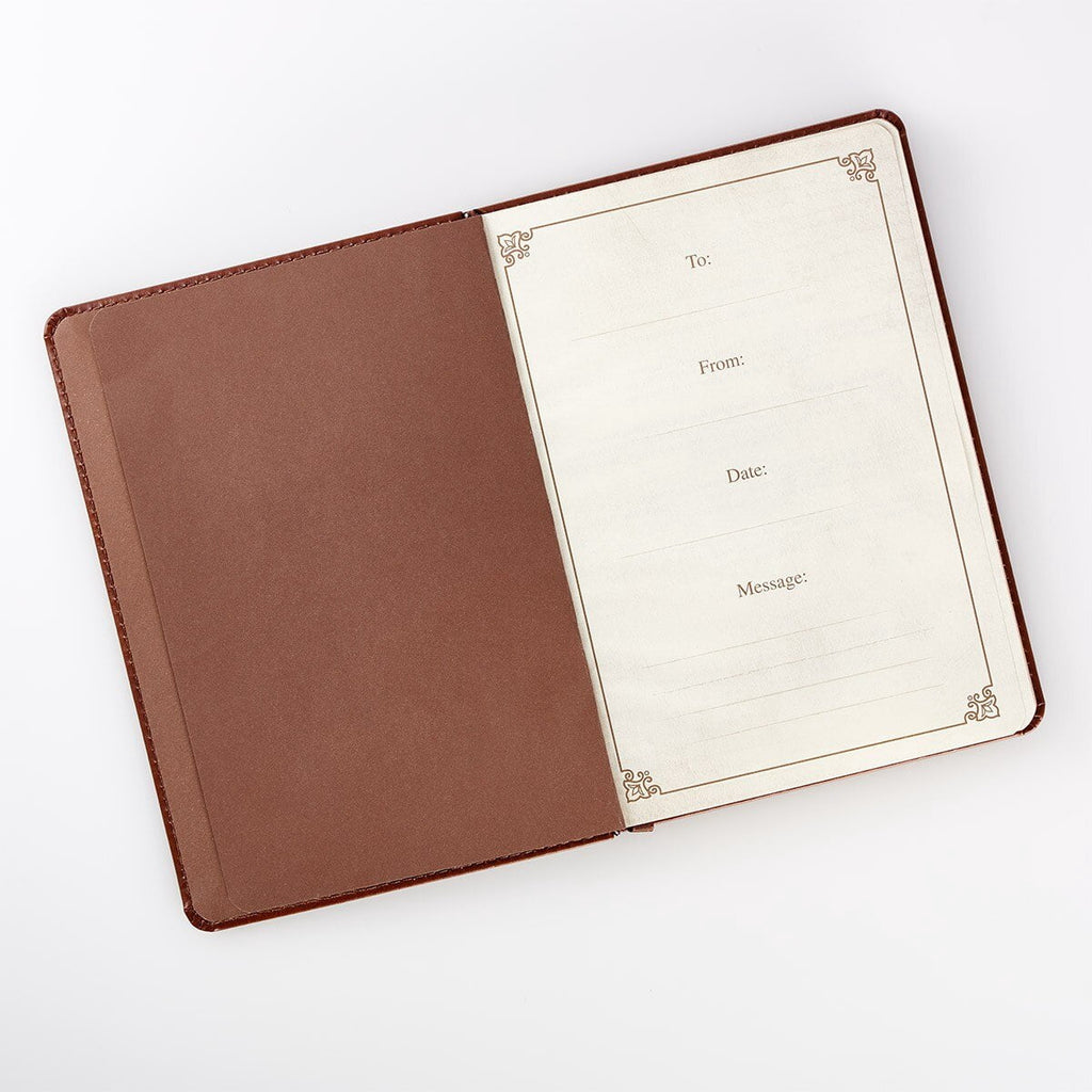 The Lord's Prayer Leather Prayer Journal