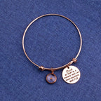 Faith Mustard Seed Bracelet, Stainless Steel Charm Bracelet, Christian Inspirational Gift(Matt 17:20 RG)