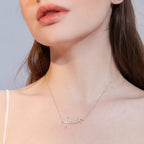 Faith Necklace for Women, 925 Sterling Silver Faith Pendant, Religious Gift for Daughter or Sister