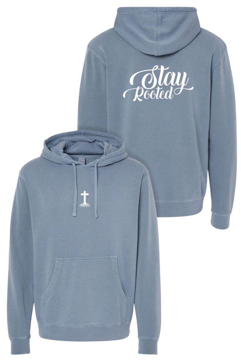 Stay Rooted Unisex Pigment-Dyed Hoodie Sweatshirt